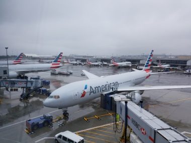 american airline plane