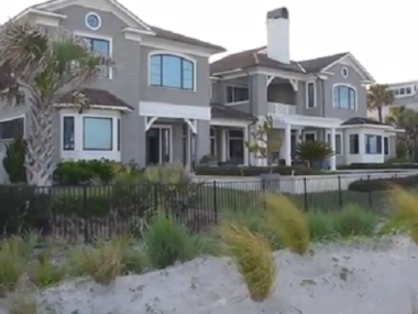 houses on beach