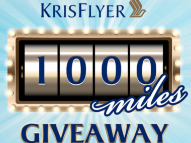 kris flyer giveaway promo